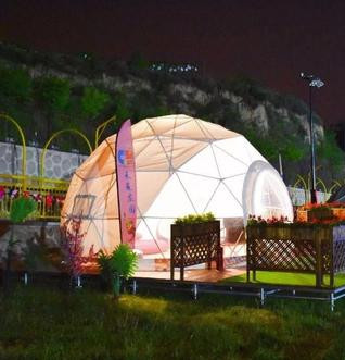 唐县河南球形帐篷-室外浪漫乐园